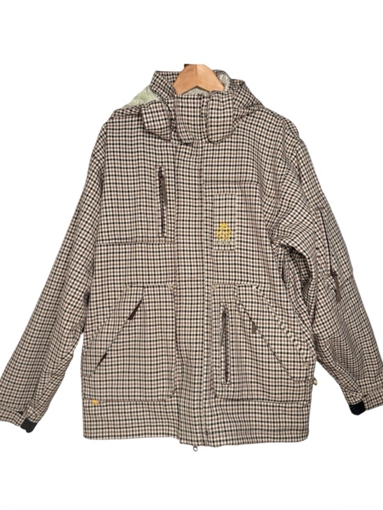 Special Blend Other - SPECIAL BLEND Men’s Checkered Snowboard Ski Jacket Waterproof Brown & Tan XS